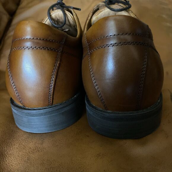 New No Box Tag Mens Florsheim Midtown Cap Toe Oxford Shoes Brown Leather 10.5D main image 6